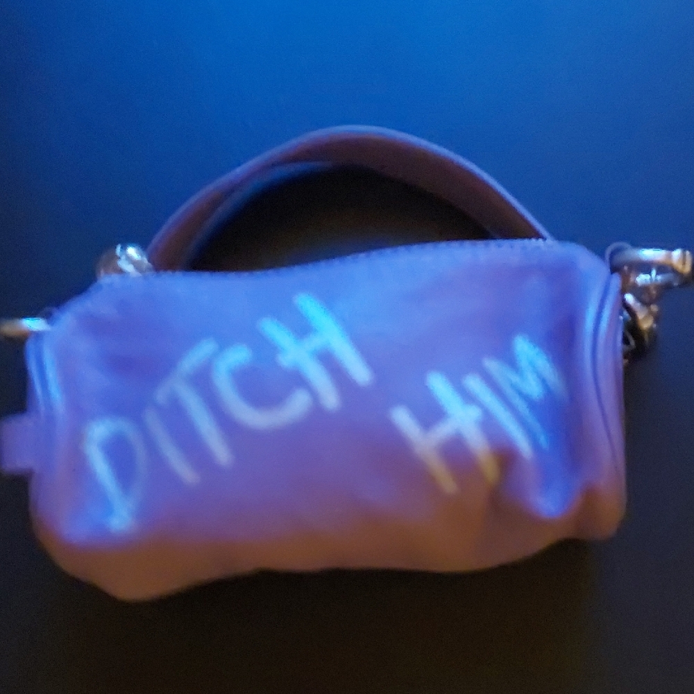Purple JUICY COUTURE  Leather Women's Bag
